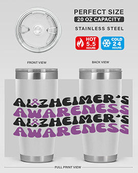 alzheimers awareness 114#- alzheimers- Tumbler