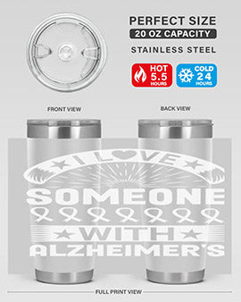 alzheimers awareness 119#- alzheimers- Tumbler