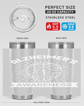 alzheimers awareness 121#- alzheimers- Tumbler