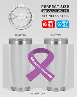 alzheimers awareness style 101#- alzheimers- Tumbler