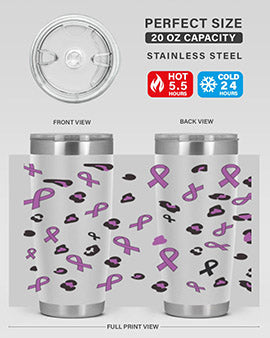 alzheimers awareness style 106#- alzheimers- Tumbler