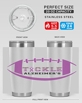 alzheimers awareness style 109#- alzheimers- Tumbler