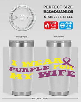 alzheimers awareness style 43#- alzheimers- Tumbler