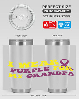 alzheimers awareness style 65#- alzheimers- Tumbler