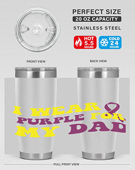 alzheimers awareness style 72#- alzheimers- Tumbler