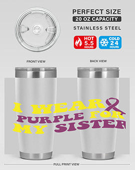 alzheimers awareness style 80#- alzheimers- Tumbler