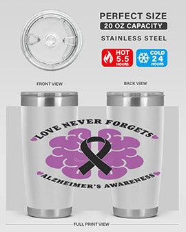 alzheimers awareness style 95#- alzheimers- Tumbler