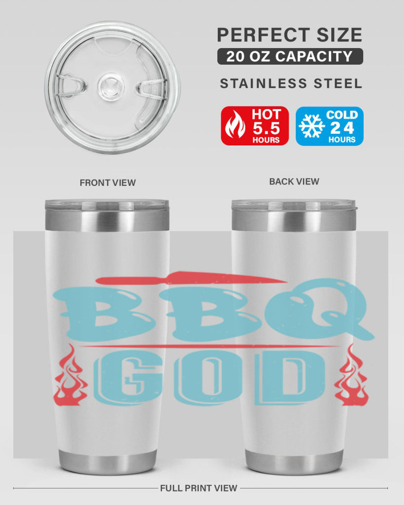 bbq god 28#- bbq- Tumbler