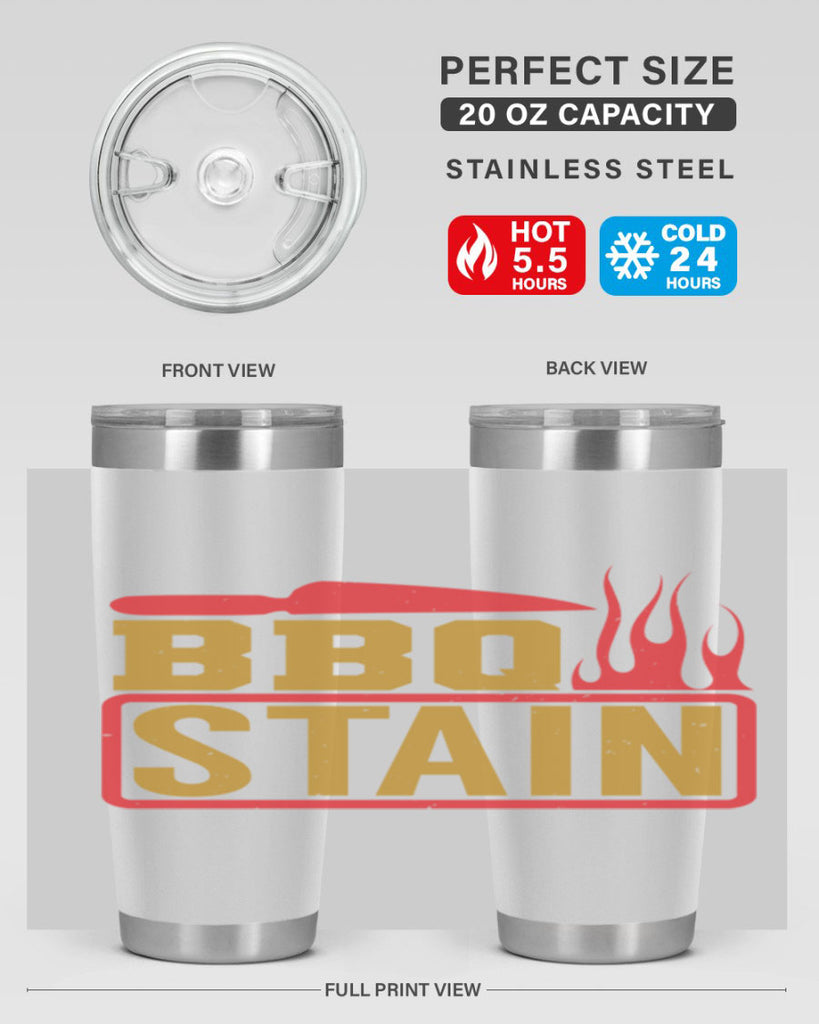 bbq stain 3#- bbq- Tumbler