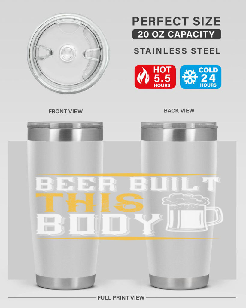 beer built this body 110#- beer- Tumbler