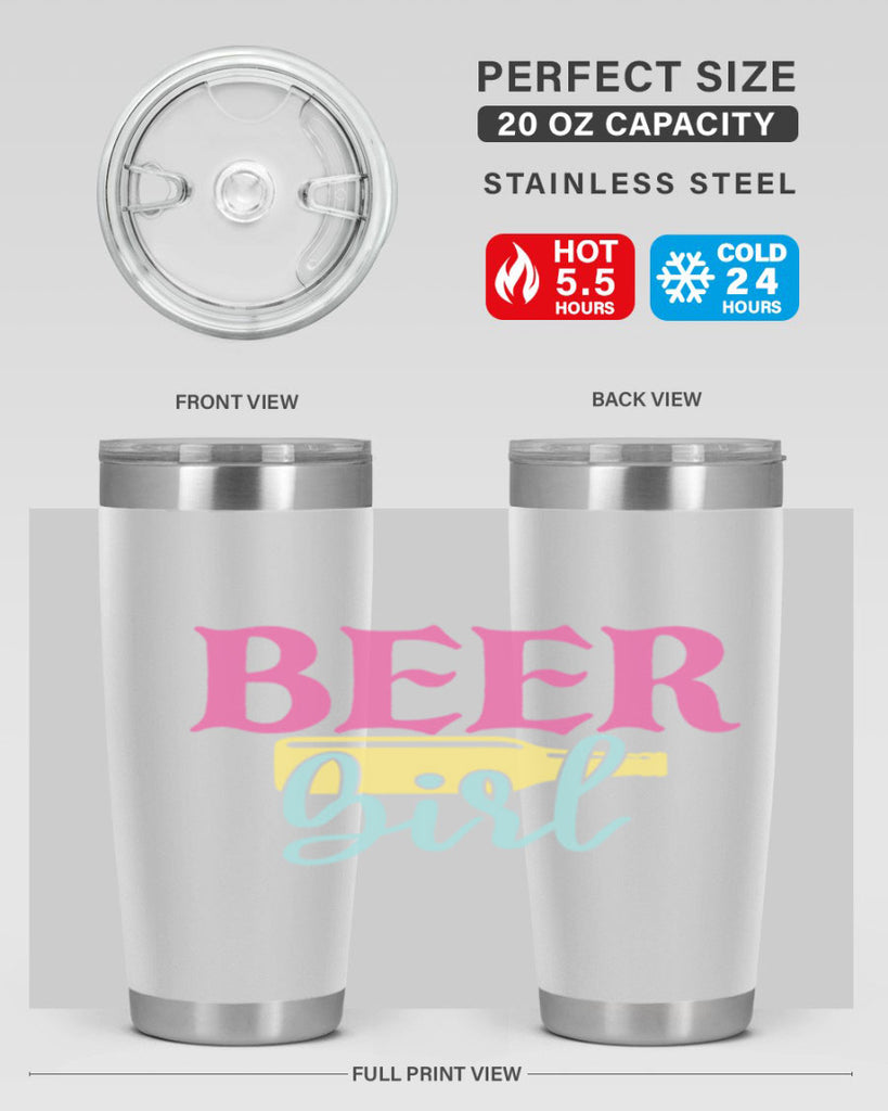 beer girl 132#- beer- Tumbler