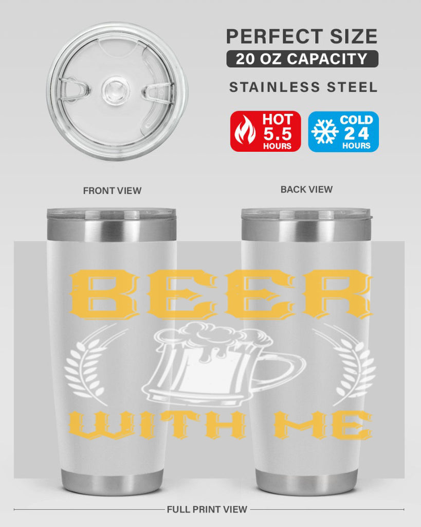 beer with me 103#- beer- Tumbler