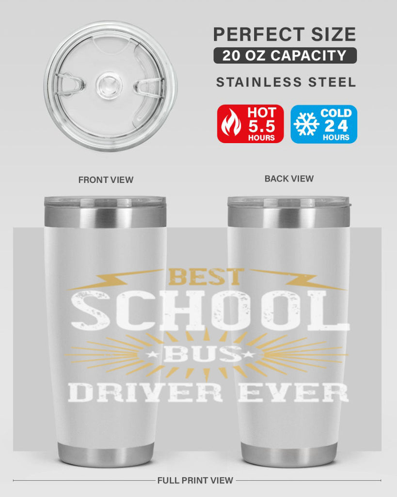 best school bus driver ever Style 43#- bus driver- tumbler