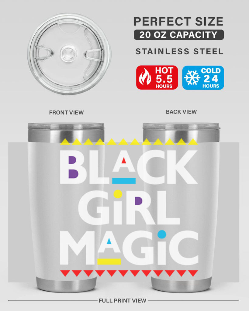 black girl magic 208#- black words phrases- Cotton Tank