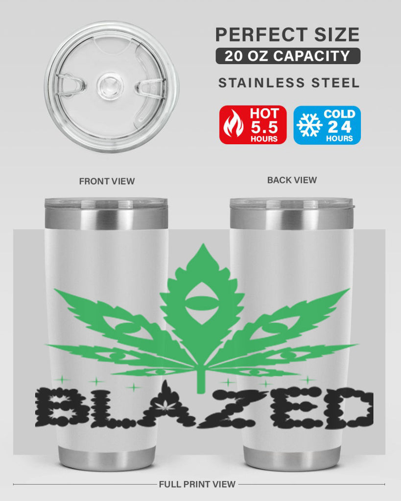 blazed 16#- marijuana- Tumbler