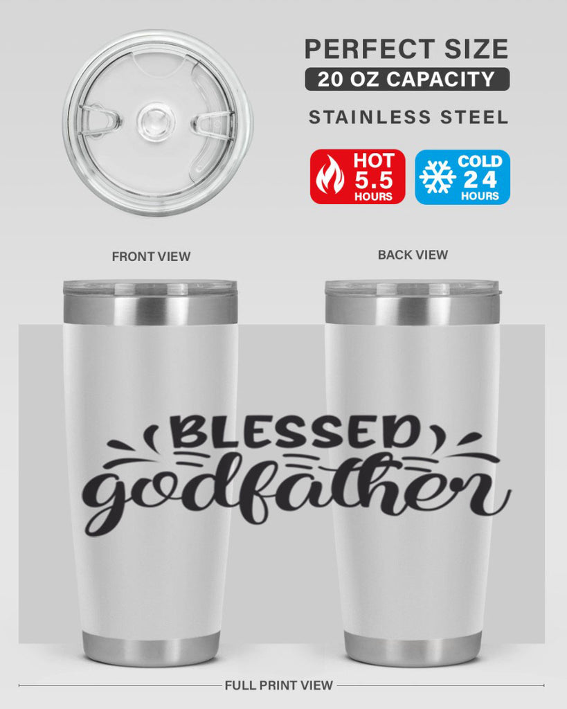 blessed godfather 3#- God Parent- Tumbler