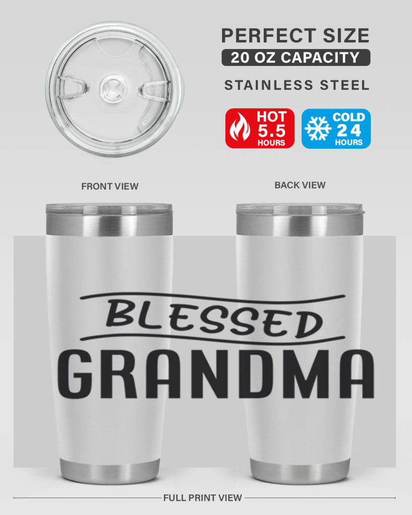 blessed grandma 62#- grandma - nana- Tumbler