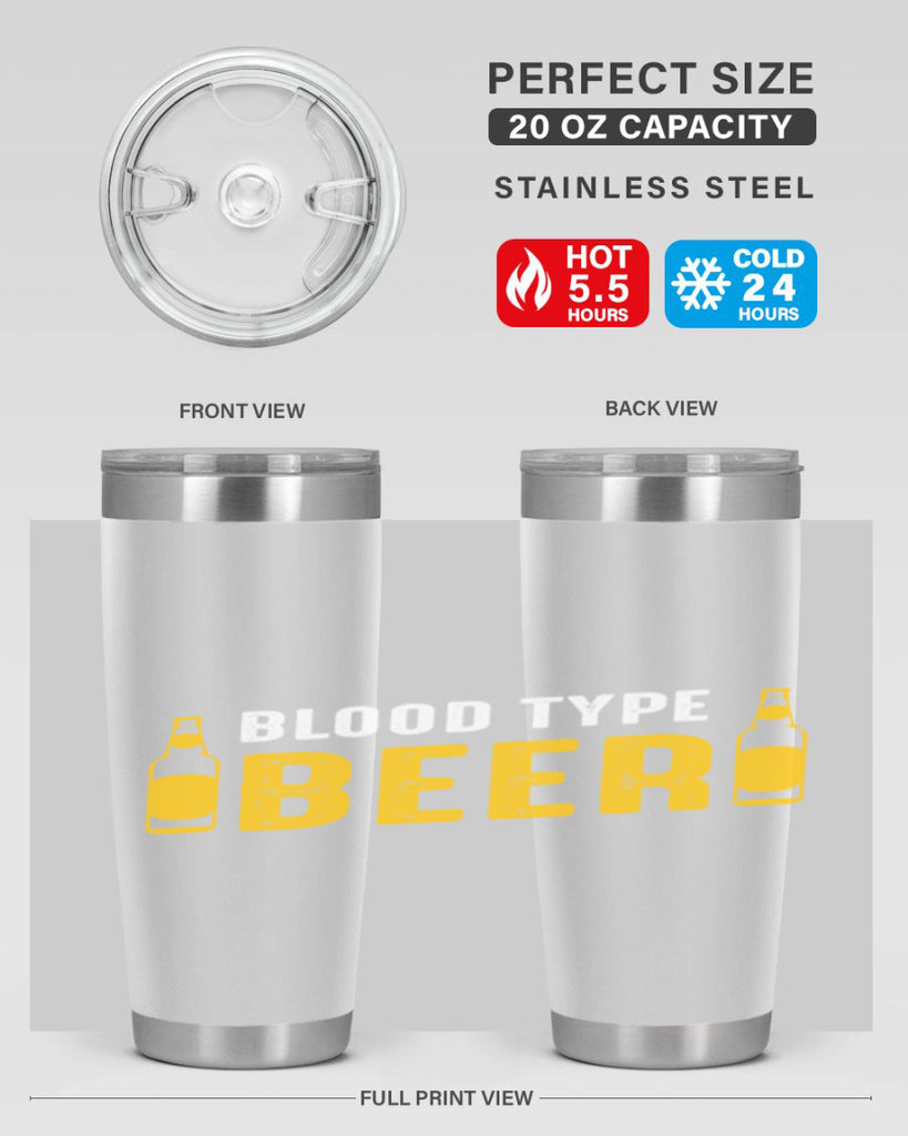 blood type beer 144#- beer- Tumbler