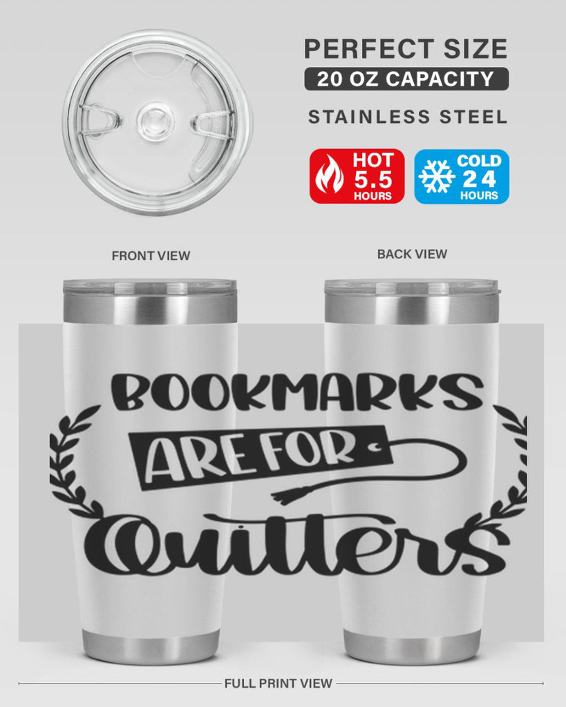 bookmarks are for quitters 48#- reading- Tumbler