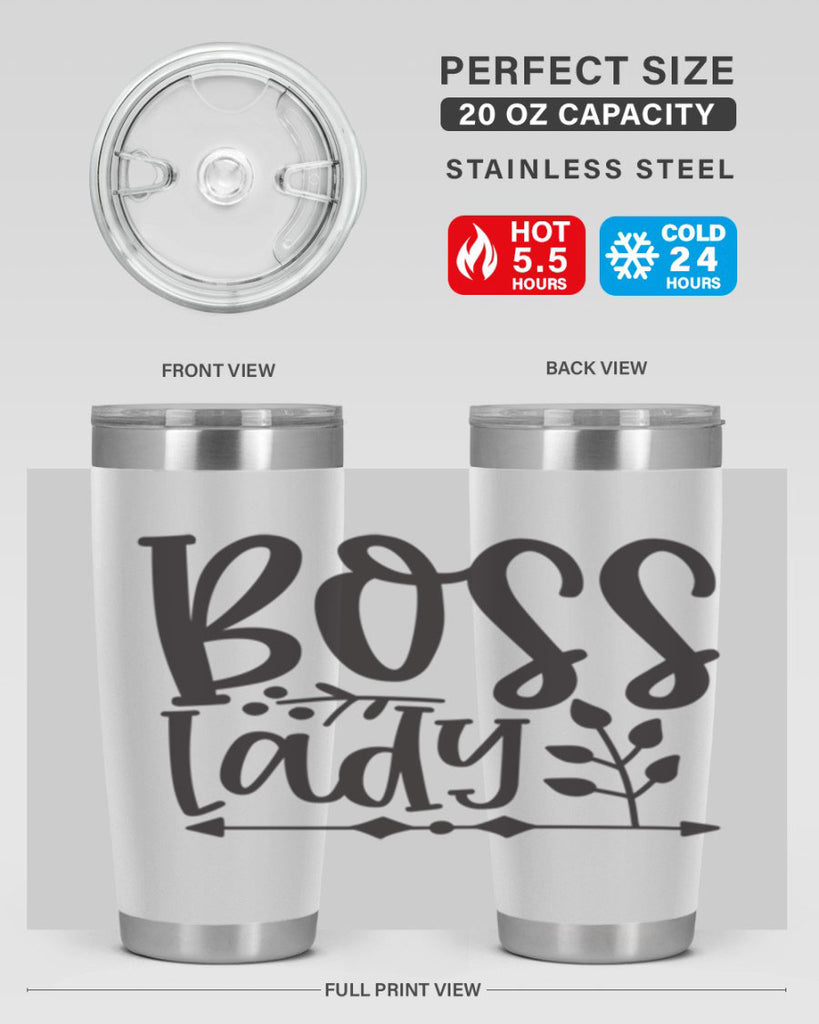 boss lady 414#- mom- Tumbler