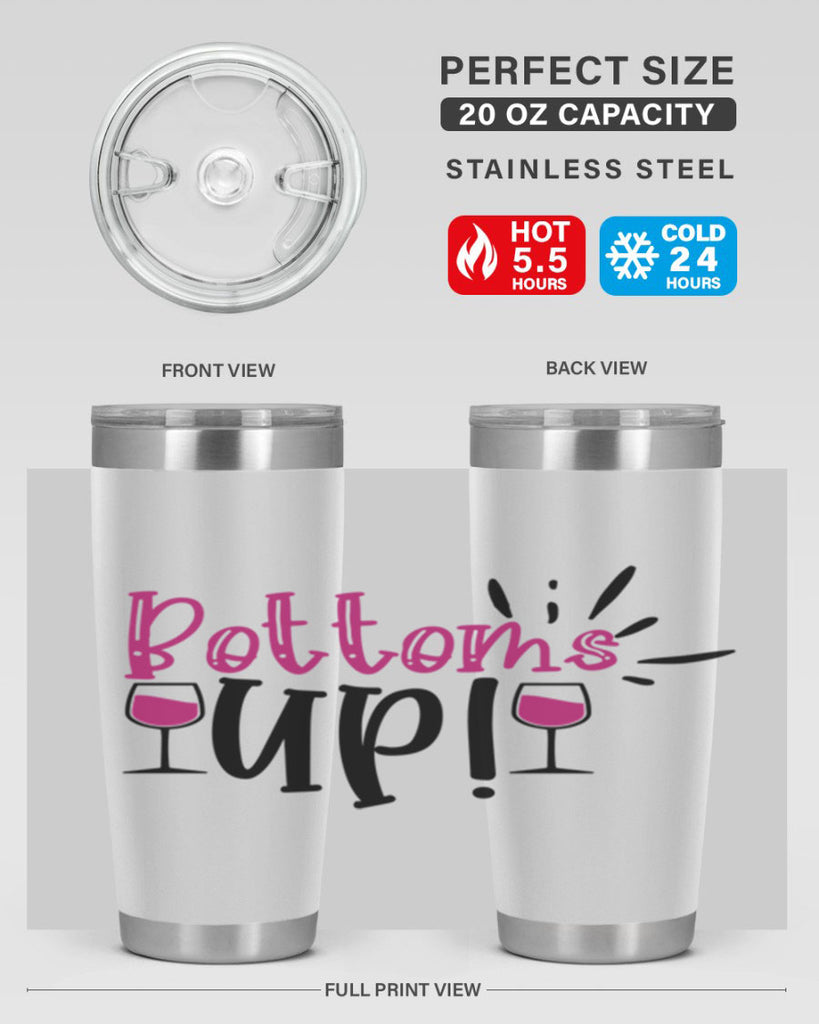 bottoms tup 208#- wine- Tumbler