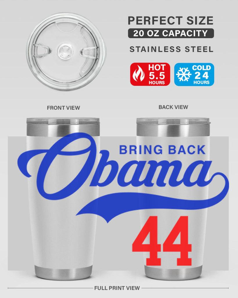 bring back obama jersey 191#- black words phrases- Cotton Tank