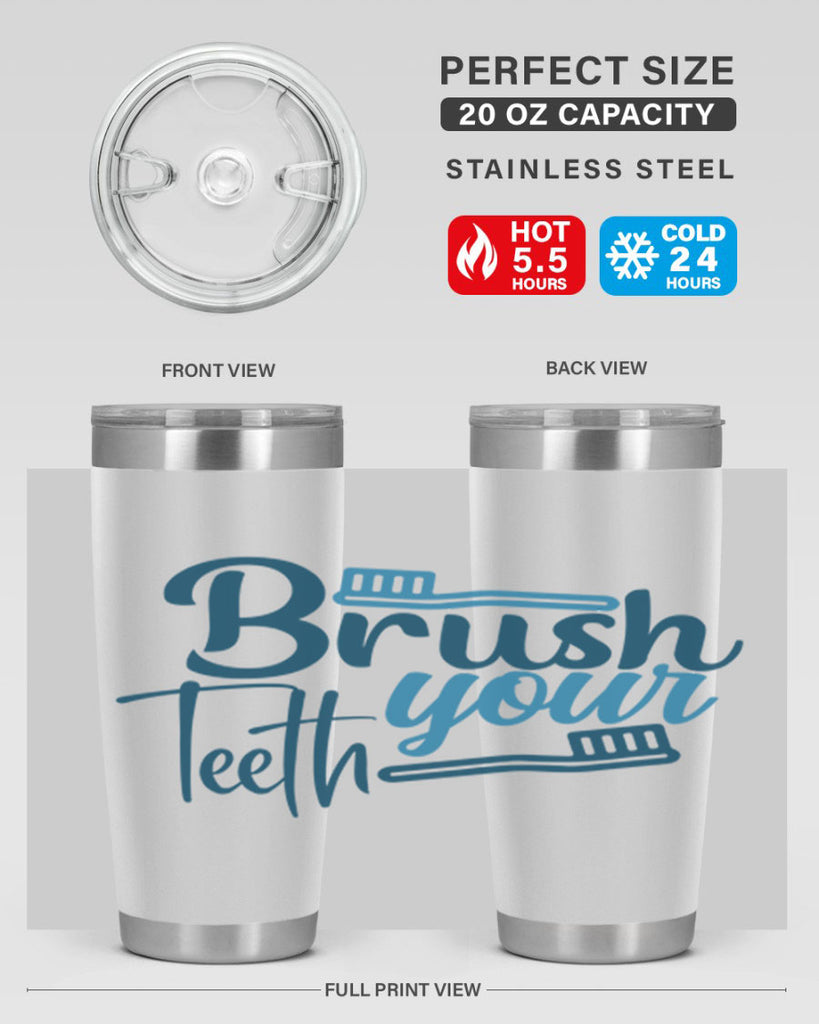 brush your teeth 87#- bathroom- Tumbler