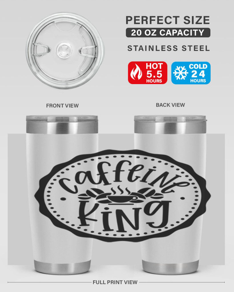 caffeine king 186#- coffee- Tumbler