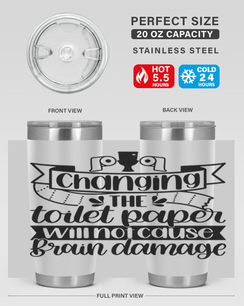 changing the toilet paper 43#- bathroom- Tumbler