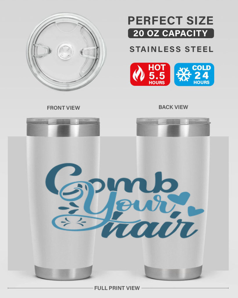 comb your hair 85#- bathroom- Tumbler