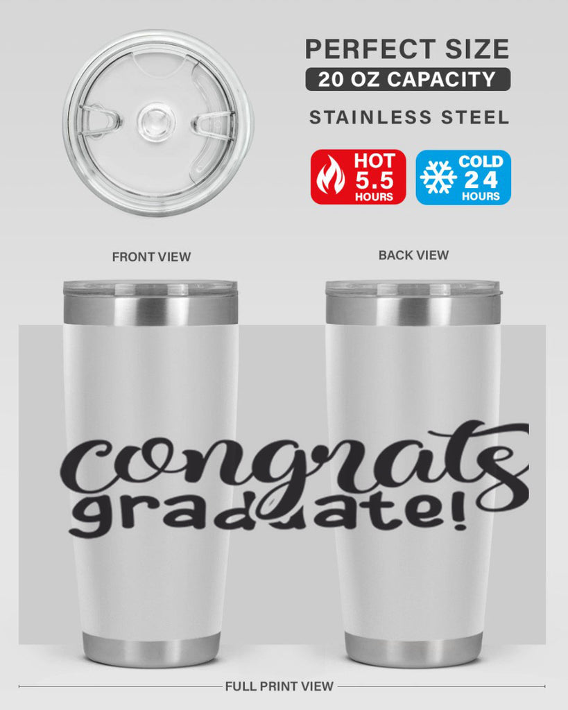 congrats graduate! 2#- graduation- Tumbler