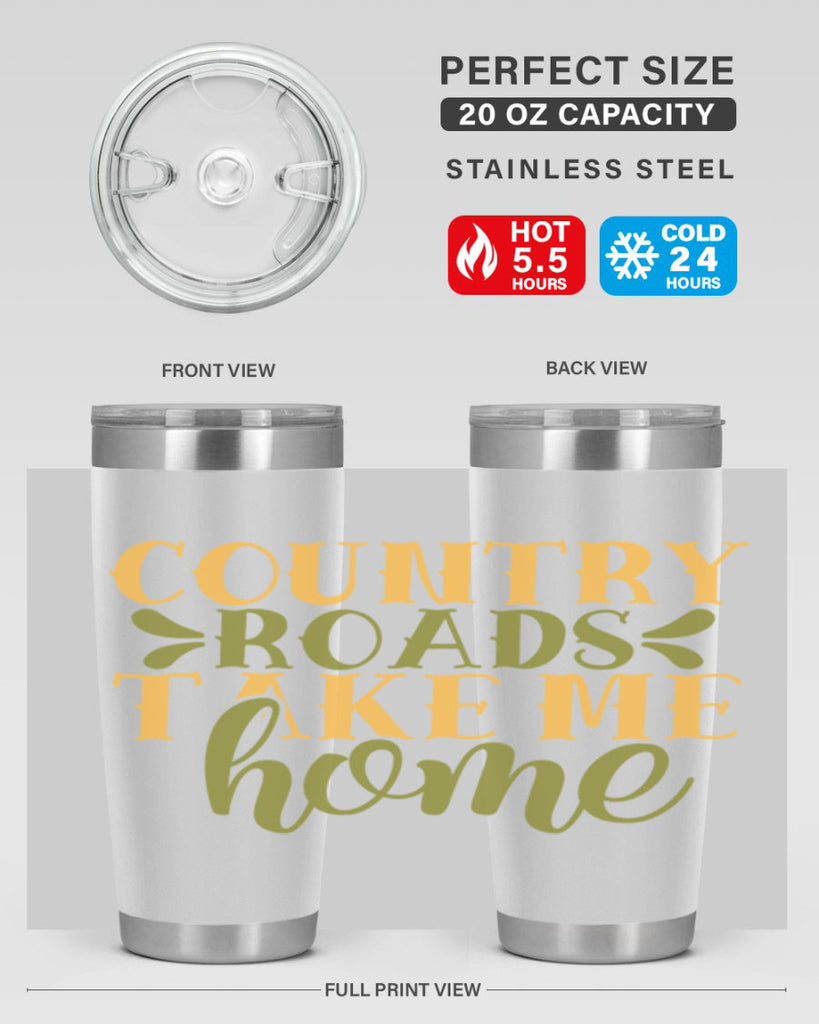 country roads take me home 19#- farming and gardening- Tumbler