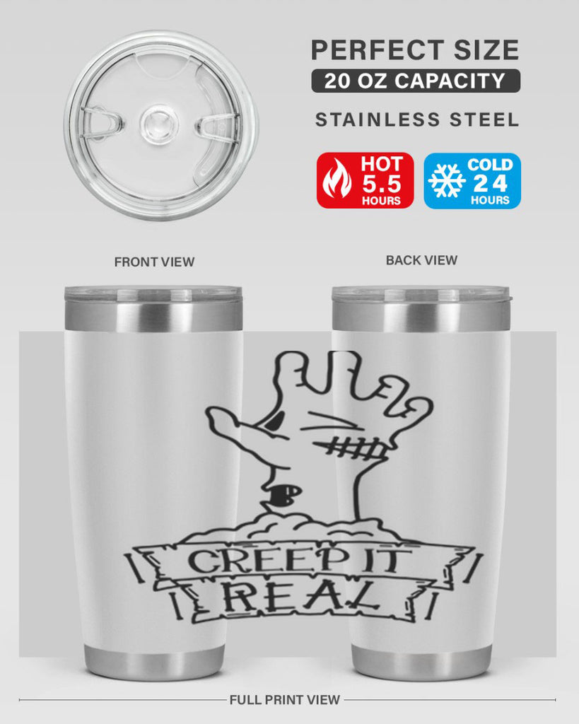 creep it real 81#- halloween- Tumbler