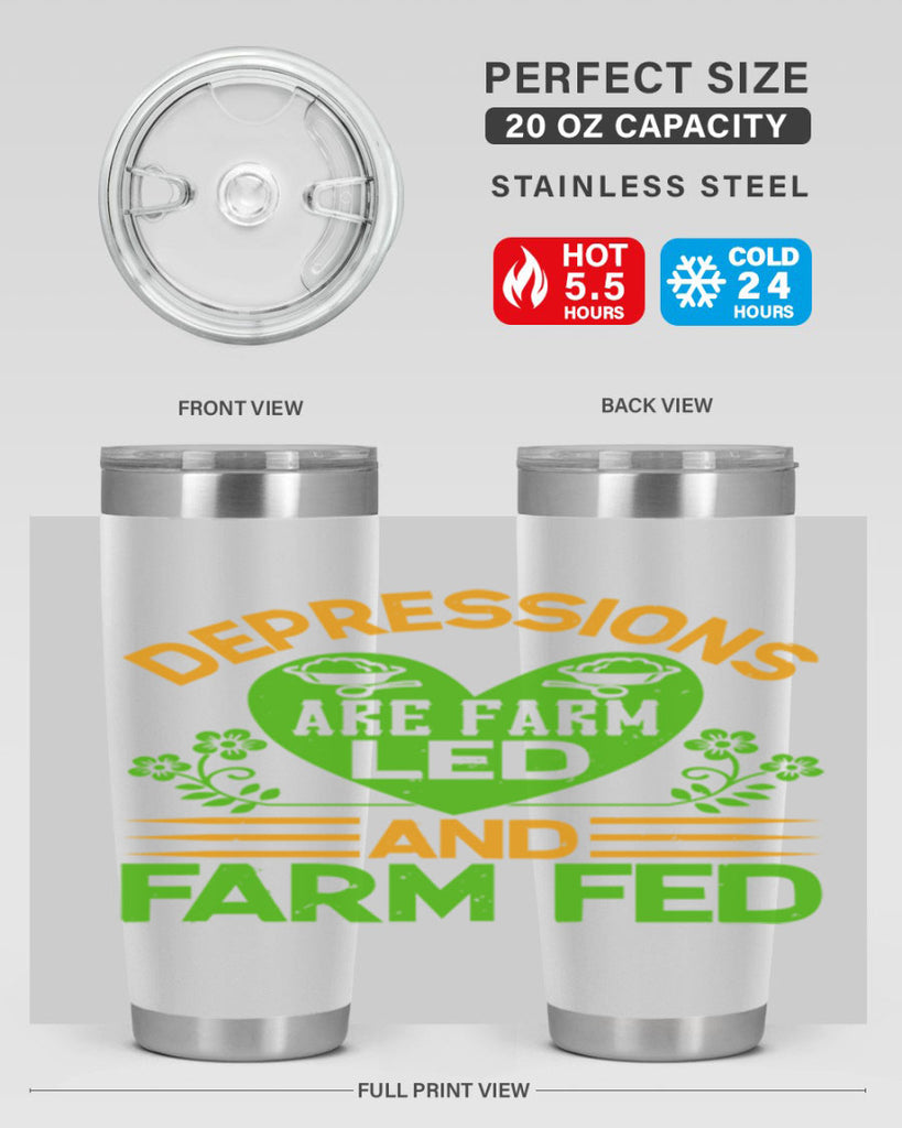 depressions are farm led 23#- farming and gardening- Tumbler