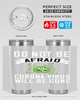 do not be afraid corona virus will be gone Style 56#- corona virus- Cotton Tank