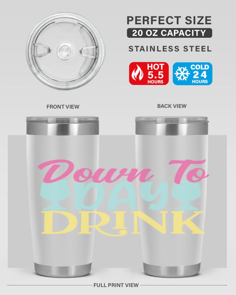 down to day drink 131#- beer- Tumbler