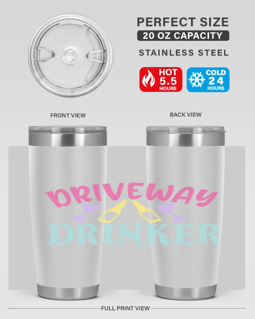 driveway drinker 127#- beer- Tumbler