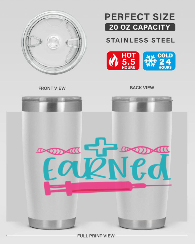 earned Style Style 197#- nurse- tumbler