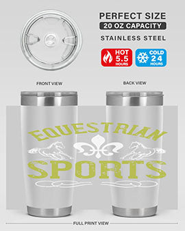 equestrian sports Style 55#- horse- Tumbler