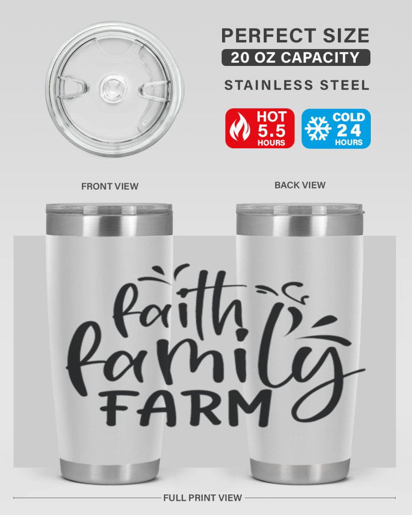 faith family farm 44#- family- Tumbler