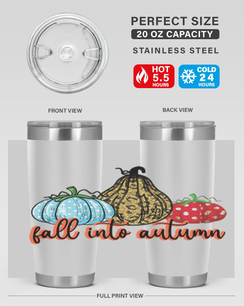 fall into autumn 105#- fall- Tumbler