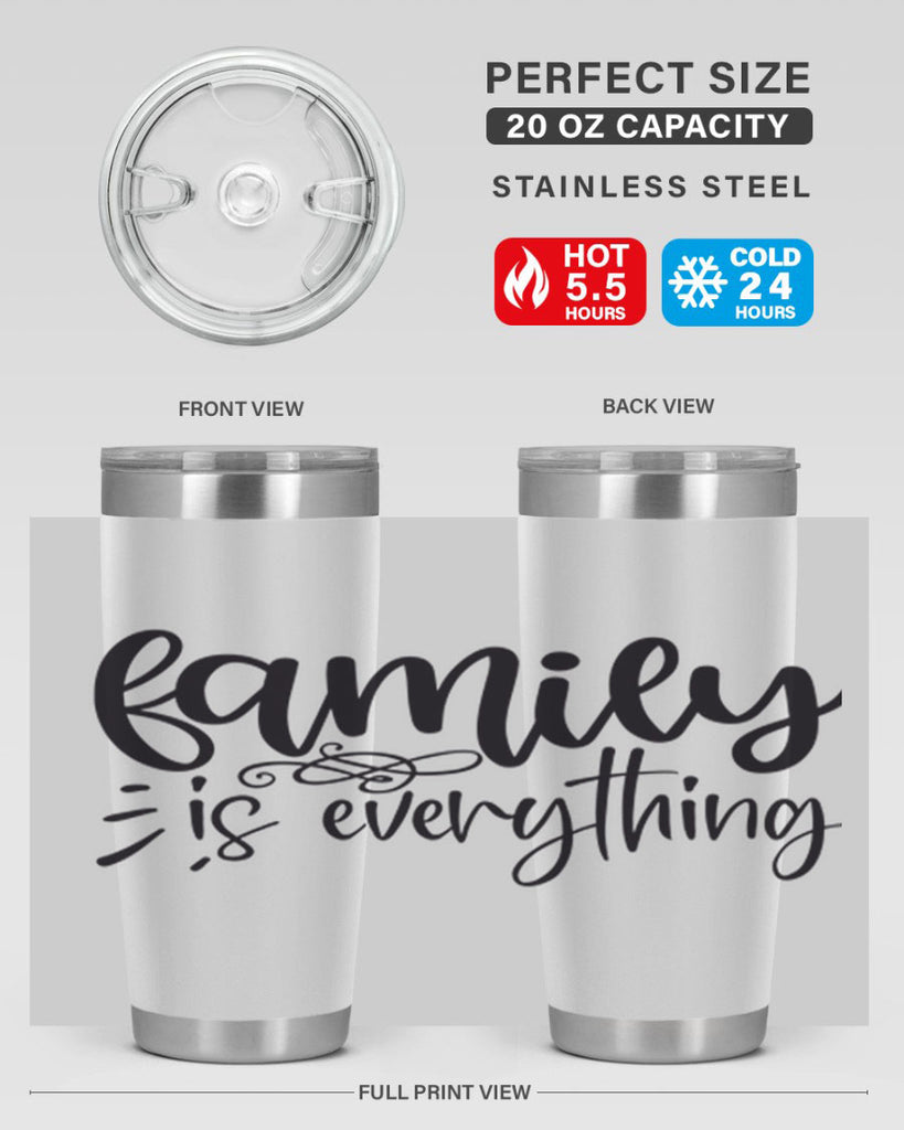 family is everything 72#- home- Tumbler