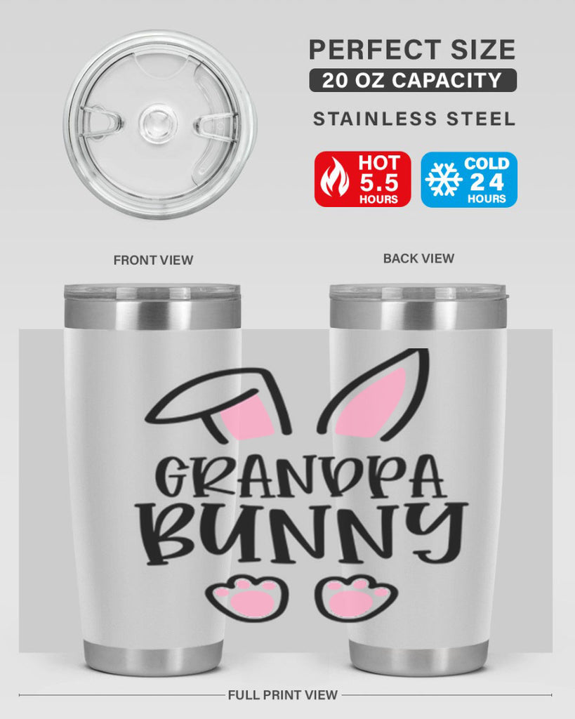 familygrandpa bunny 50#- easter- Tumbler