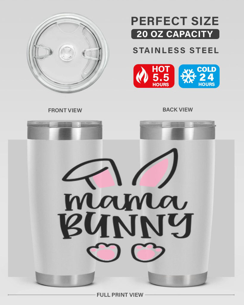 familymama bunny 49#- easter- Tumbler