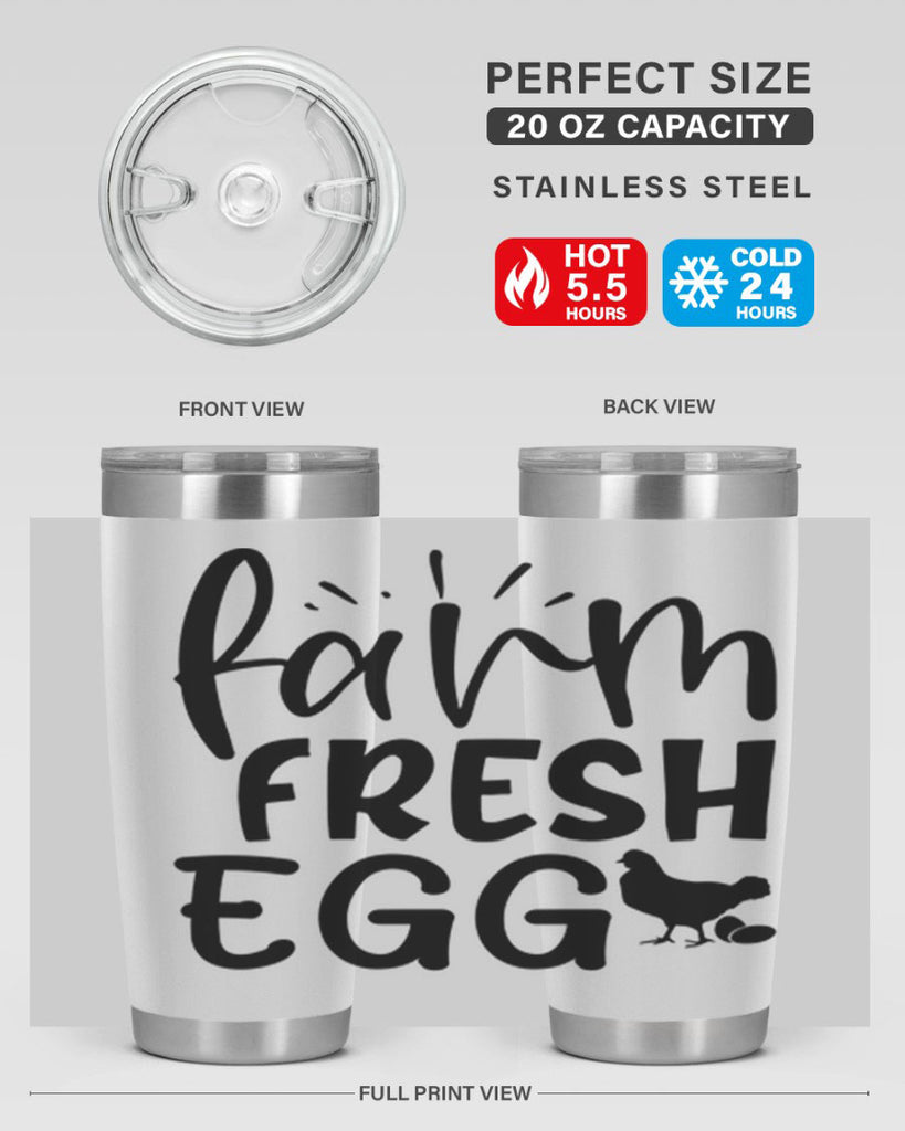 farm fresh egg 105#- kitchen- Tumbler