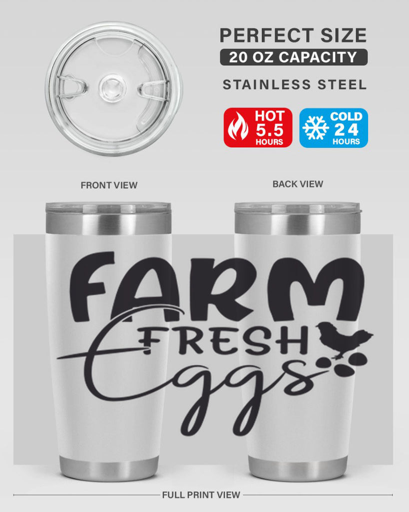 farm fresh eggs 103#- kitchen- Tumbler