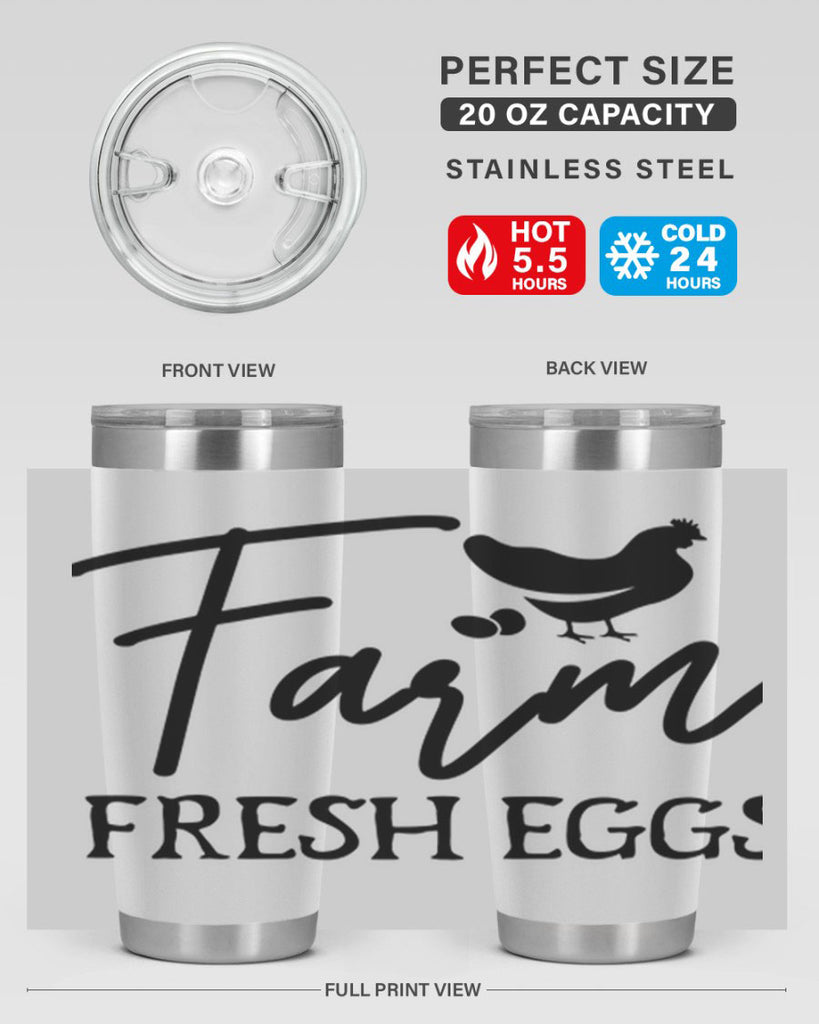 farm fresh eggs design 104#- kitchen- Tumbler