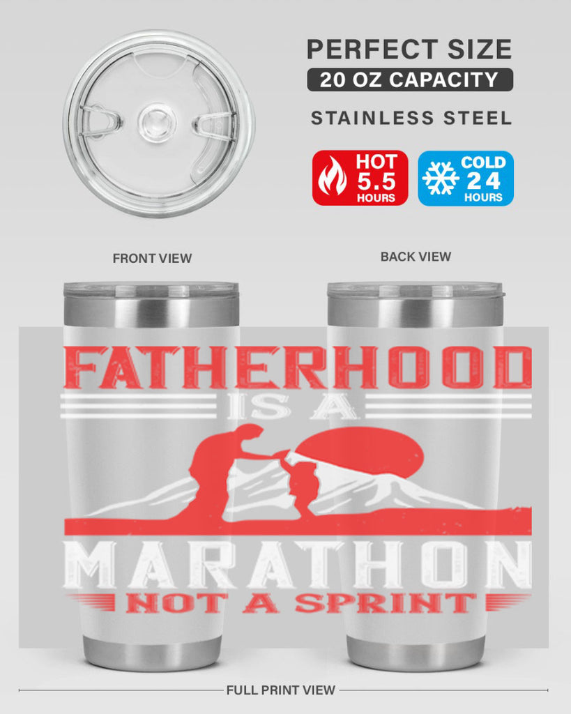 fatherhood is a marathon not a sprint 261#- fathers day- Tumbler