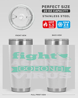 fight against corona virus Style 40#- corona virus- Cotton Tank