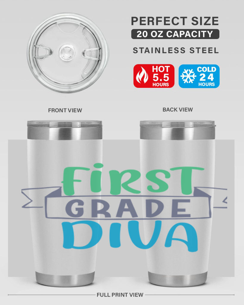 first grade divaa 22#- 1st grade- Tumbler